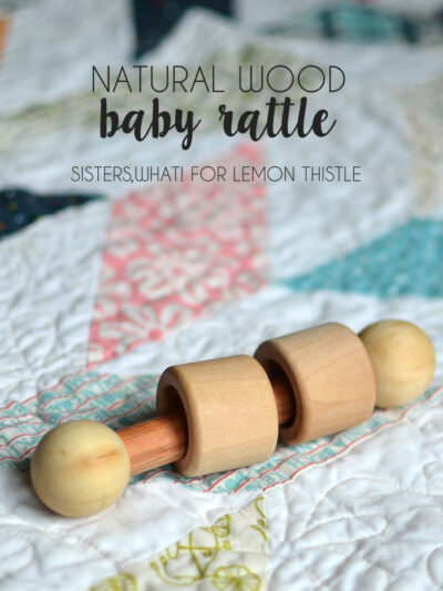 DIY Wood Baby Rattle