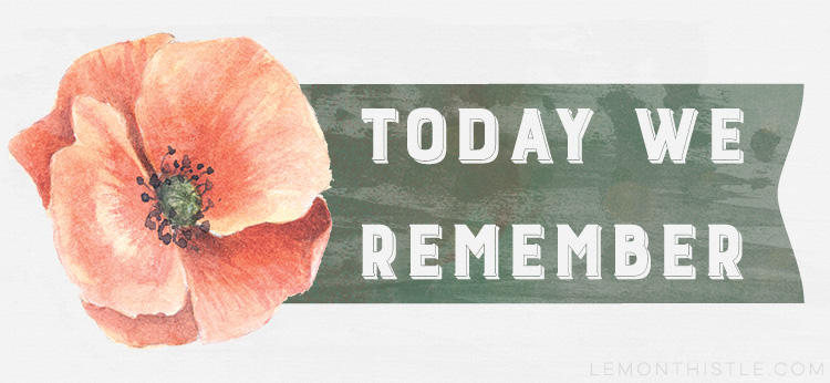 today we remember
