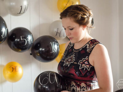 DIY Balloon Memory Wall for New Years Eve!