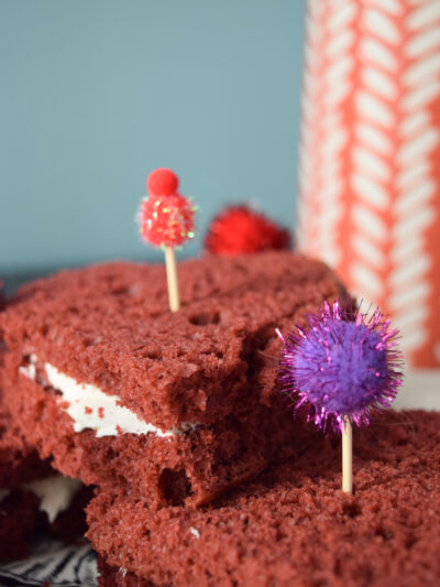 Red Velvet Whoopee Pies- perfect for valentines day!!