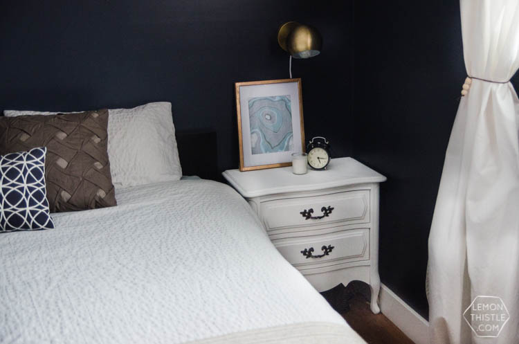 Moody Boho Bedroom Update (and chalk spraypainted dressers!)