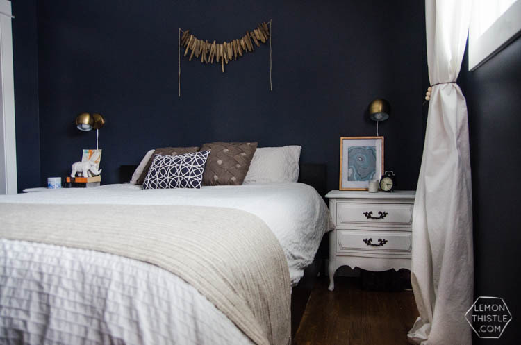 Moody Boho Bedroom Update (and chalk spraypainted dressers!)