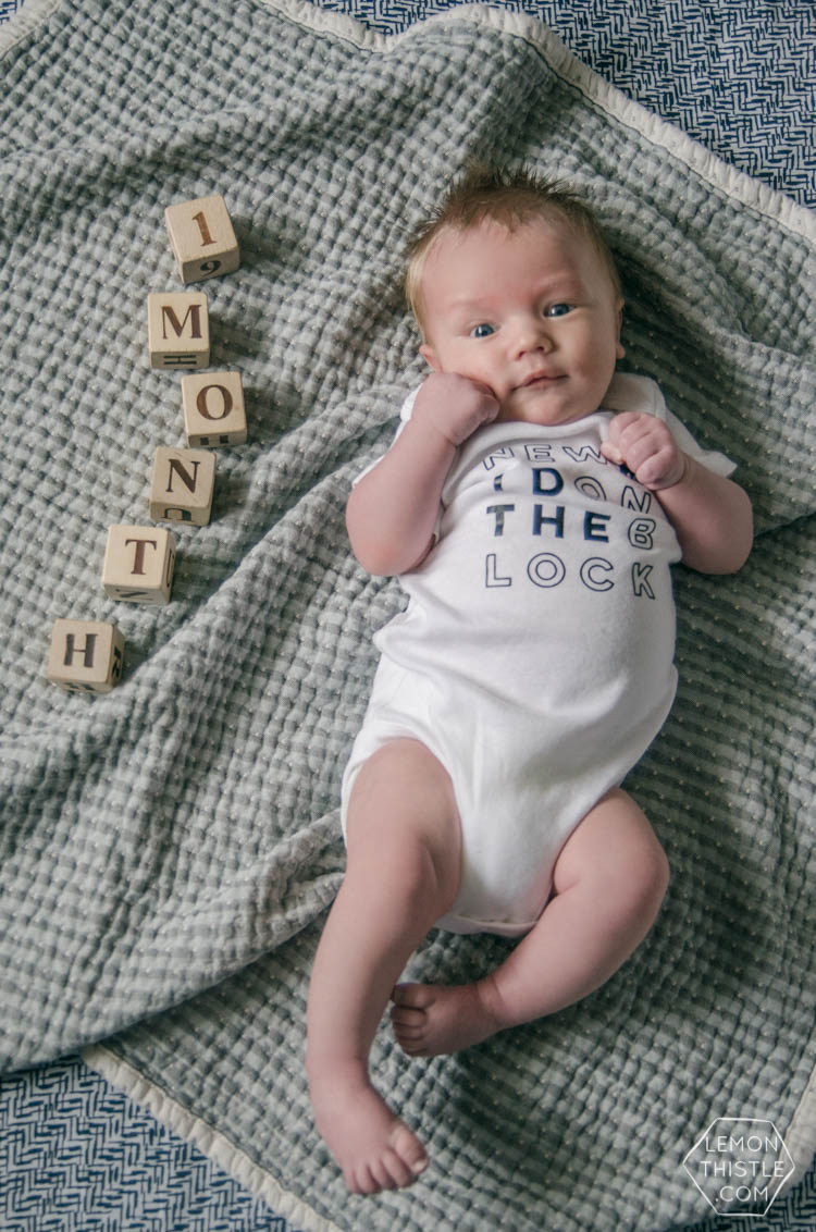 DIY New Kid on the Block Onesie with free printable design