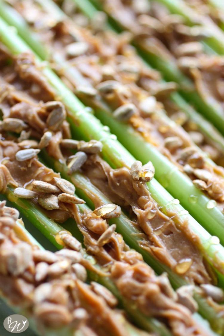 Celery Snacks (with a twist!) Lemon Thistle