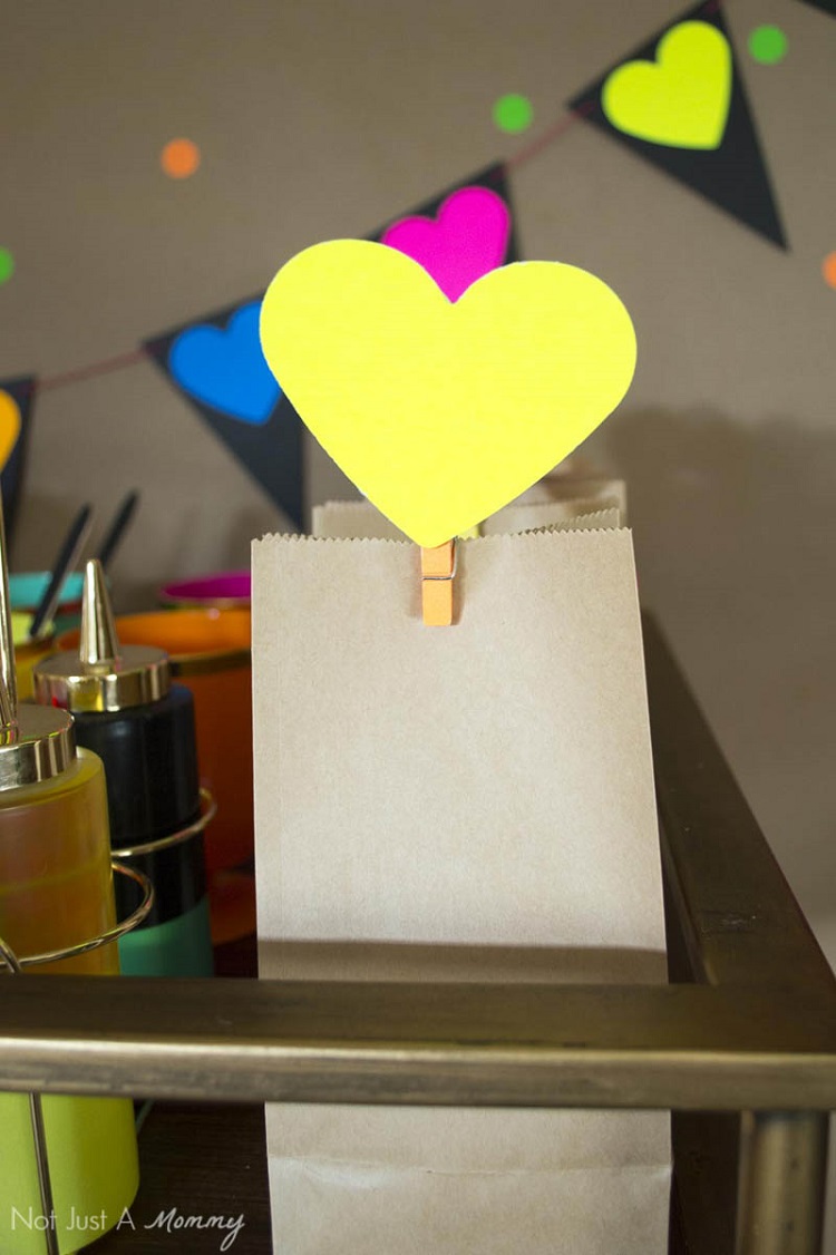 A DIY Neon Valentines Day Party- so fun!!