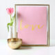 Gilded Love Free Printable- perfect for valentines day