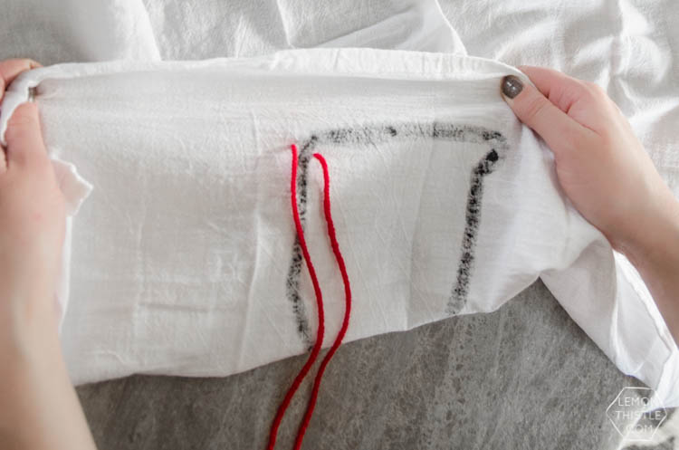 DIY Bunny Tail Tea Towel... isn't this adorable?! I love the pom pom