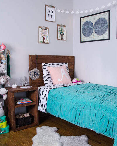 Shared kids bedroom for a boy and girl- I love this!