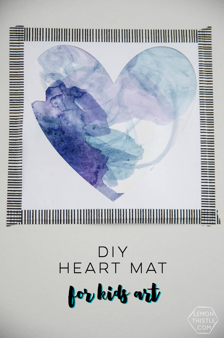 Fun shaped mats for kids artwork!