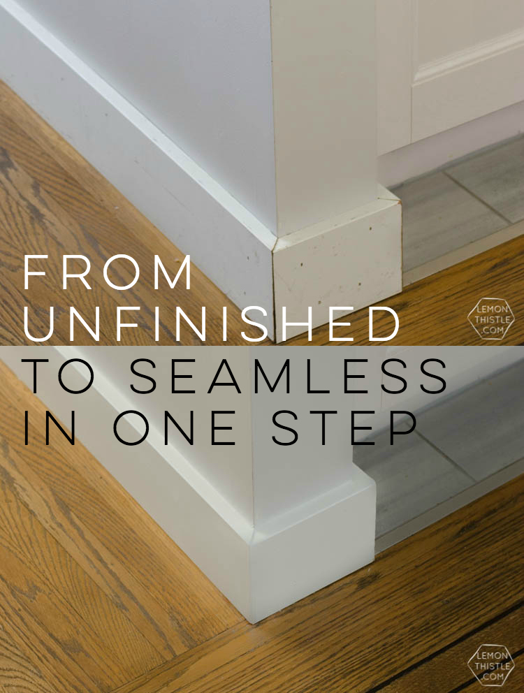 Simple tips for caulking for a finished look in one step