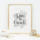 Dare to Create- I love the black and white version too!