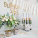 A Champagne Birthday Party! Such a fun theme and I love how simple it is to decorate with these DIYs
