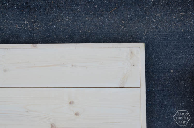 DIY Framed Wood Plank Twin Beds with detailed how-to instructions and measurements... I love these! Kids could grow with them