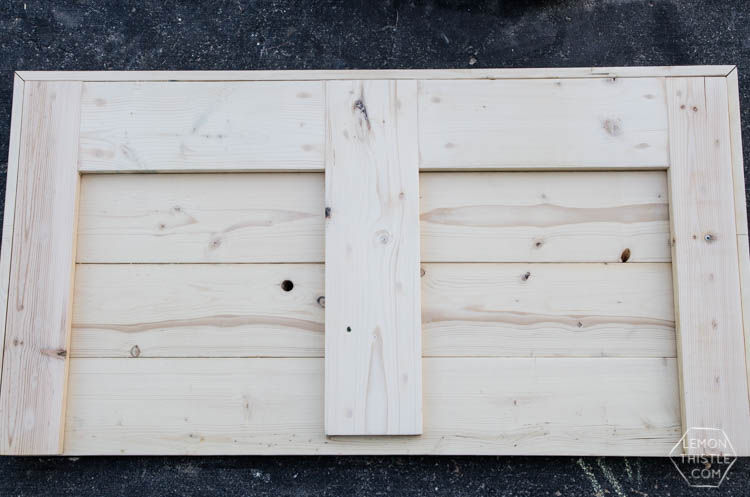 DIY Framed Wood Plank Twin Beds with detailed how-to instructions and measurements... I love these! Kids could grow with them