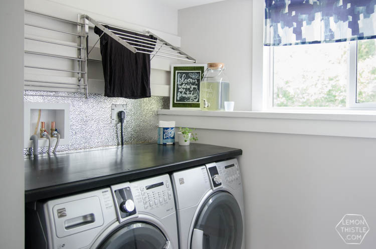 A Laundry Room Makeover Top To Bottom Lemon Thistle