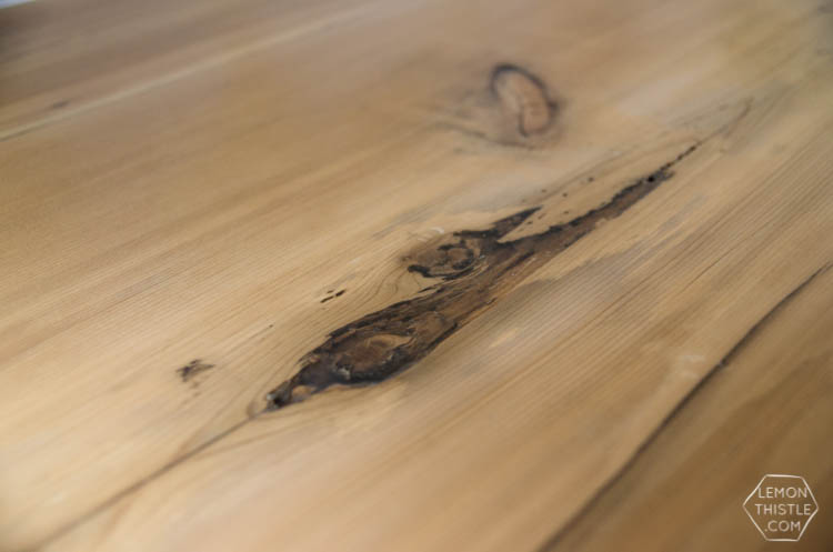 DIY Live Edge Wood Dining Room Table with Steel Legs... uhhhhm love this! So modern but rustic