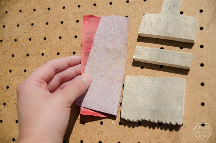 DIY Paintbrush storage board using pegboard- I love this idea! Plus the kids brushes are so smart