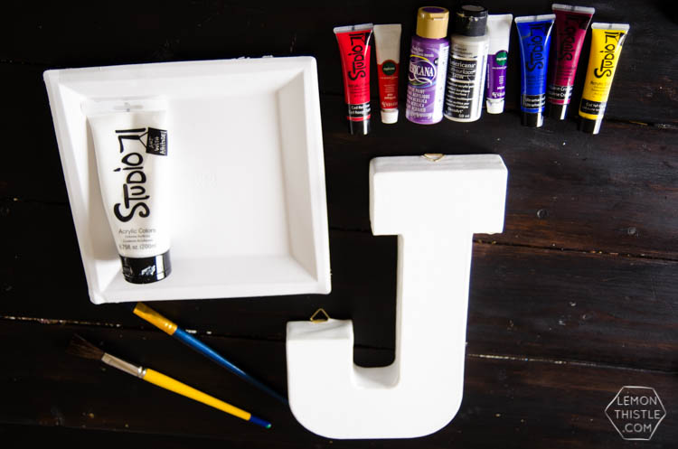 DIY Brushstroke painting- I love the look of this! After watching the video of her doing it I feel like it's totally do-able