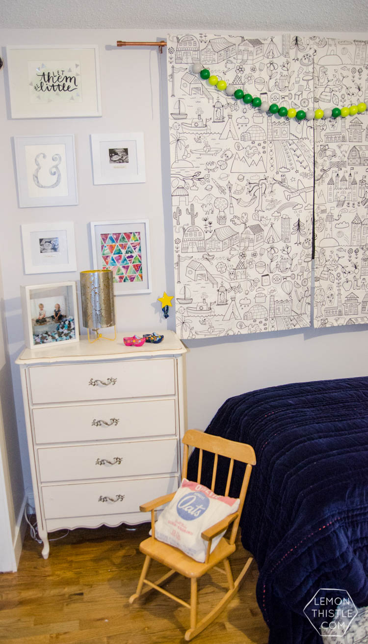 DIY Confetti Filled Shadow Box- this is such a fun idea! I love it for a kids room or even for an engagement! 