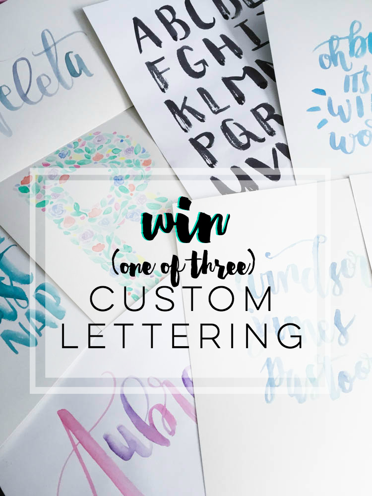 What?! I've been blogging for three years. I'm celebrating with 3 giveaways.