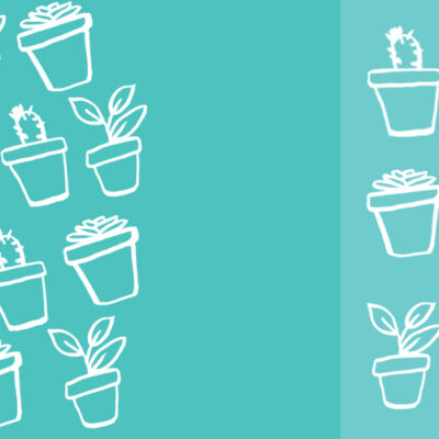 Such cute little plant pots! There are so many ways you could use these hand drawn design elements- love that they're free!