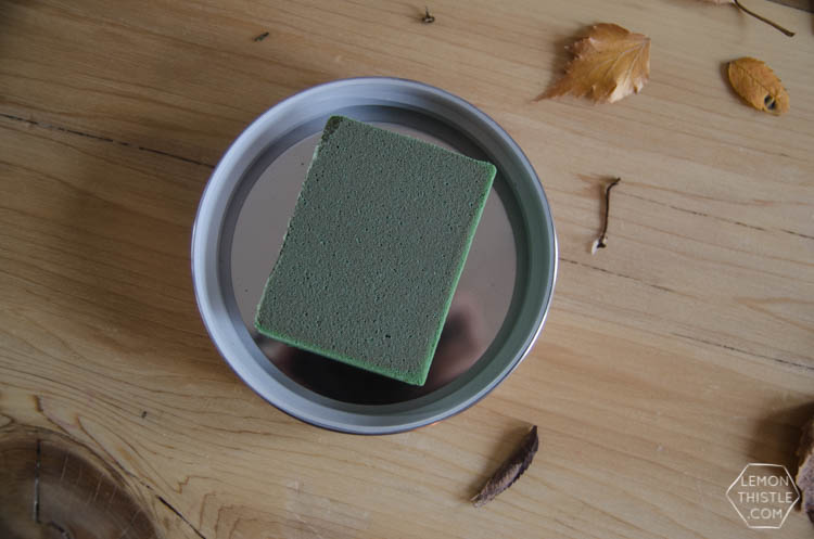 DIY Autumn Terrariums- I LOVE that there's no seasonal decor to store with these! Such a clever use of materials and pretty for fall decor.