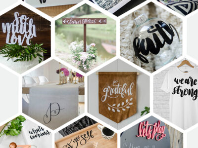 15 Rad DIYs that incorporate hand lettering... UHM these are so cool! Now I want to learn.