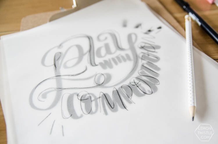 LOVE this Idea! Learn brush lettering online. That workbook looks amazing.