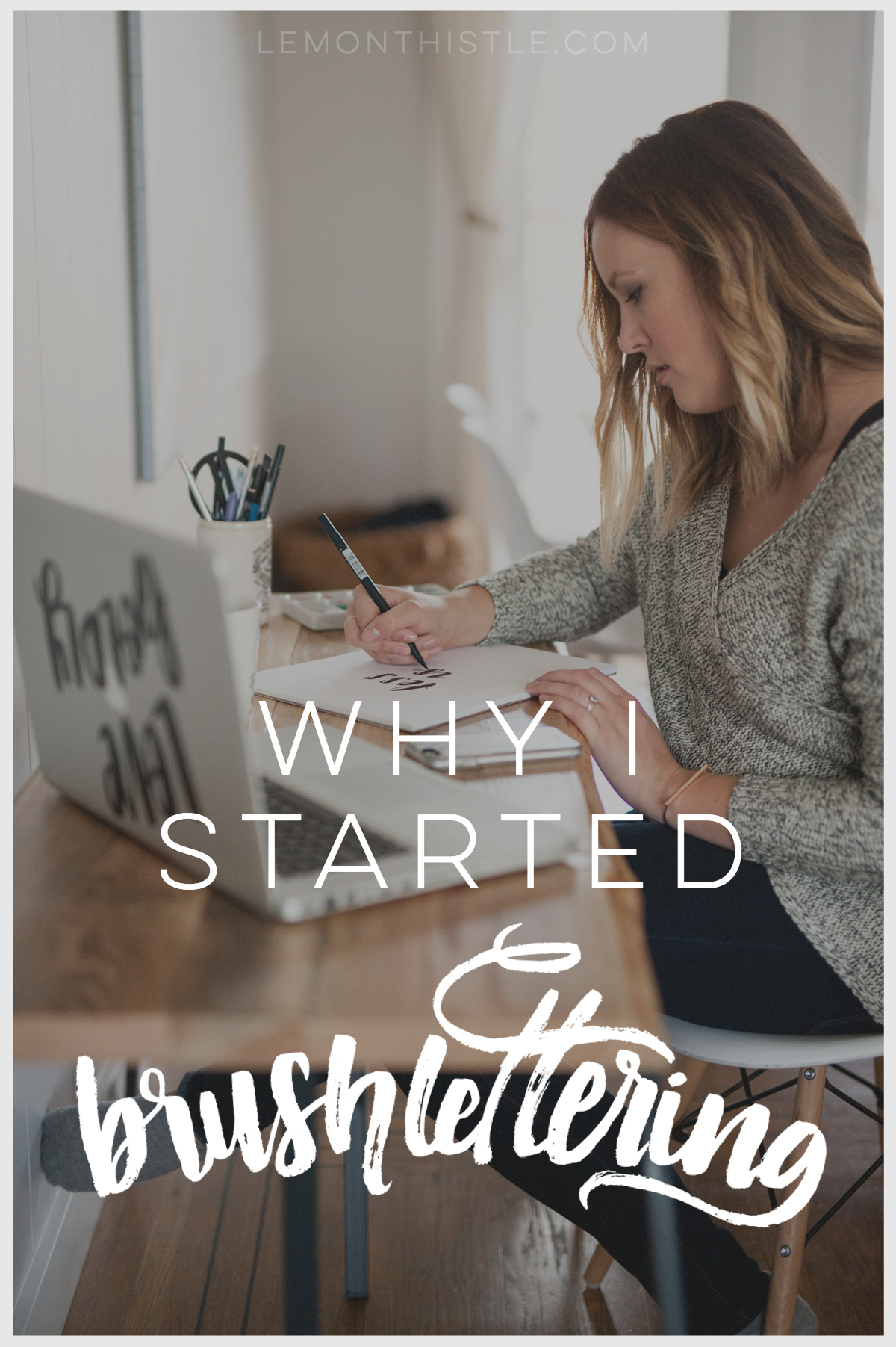 I love this! Awesome story on progress. I want to learn brush lettering too. 