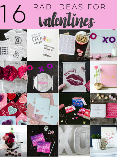 16 rad decorations and printables for valentines day