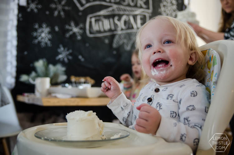 A Winter Onederland First Birthday... I LOVE this modern rustic update to a winter wonderland theme- perfect for a boy's birthday or shower