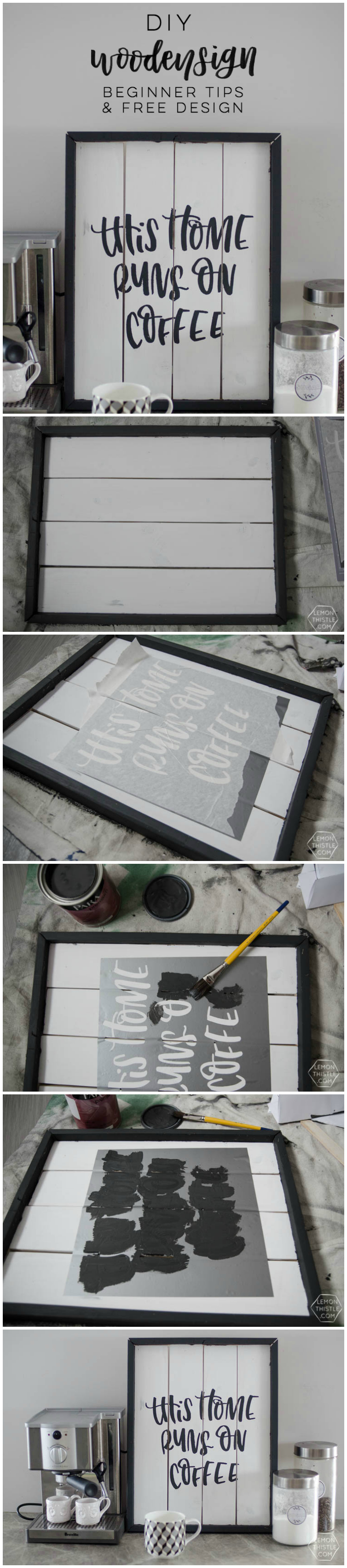 Tips for beginner wooden signs and a free design- these are such good tips!