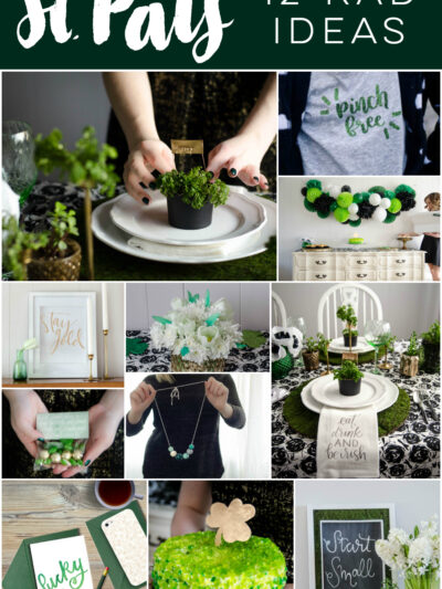 12 rad ideas for saint patrick's day- I love these! Party, home decor and printables- perfect!