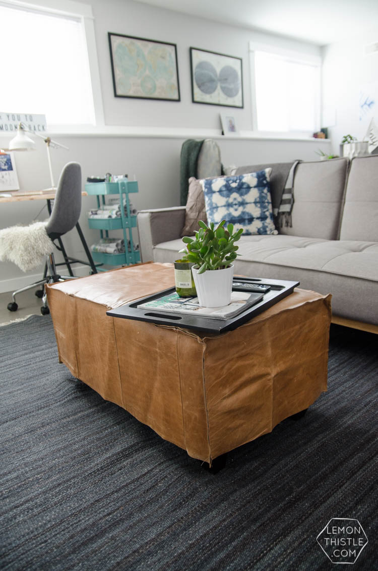 Love the rec room- such a good use of space and those built ins!