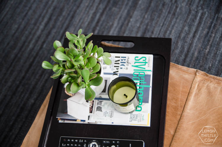 Love the rec room- such a good use of space and those built ins!