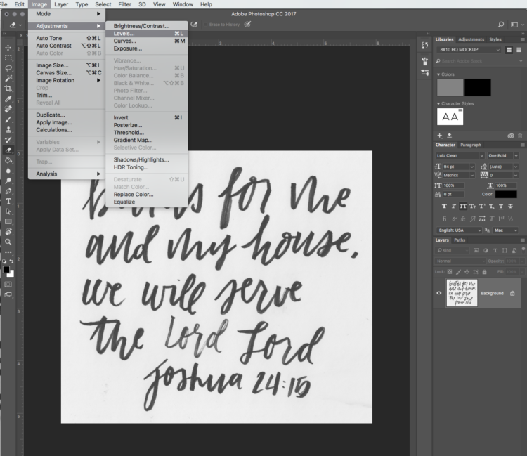 How to digitize lettering to cut with a cricut