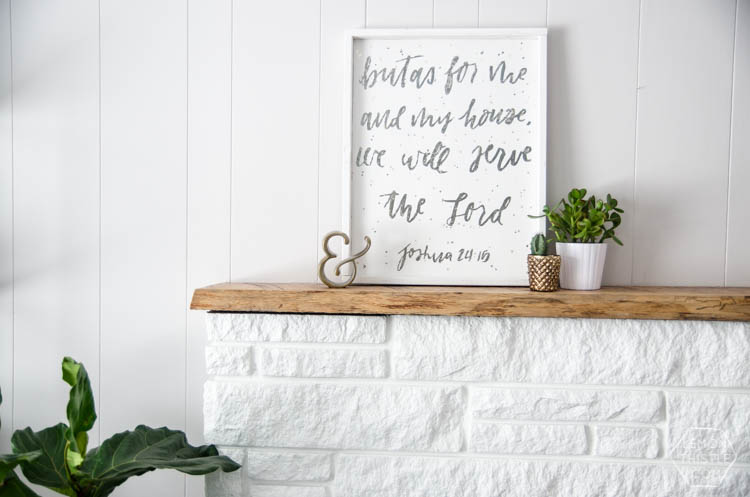 Tips and tricks to apply deco foils to wood- using a stencil and giving a crackled, rustic finish- LOVE the gold leaf overlay look