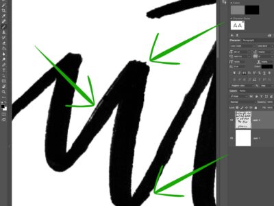 How to digitize lettering to cut with a cricut