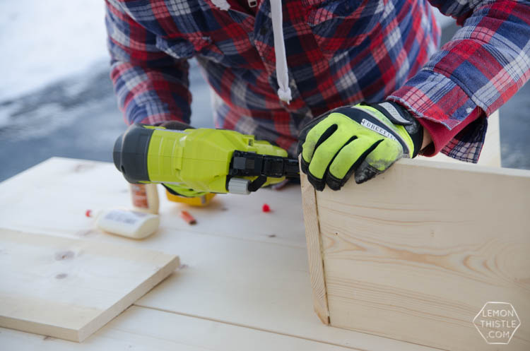 What a great storage solution for a split level entry home! DIY Built in Shoe Storage Drawers