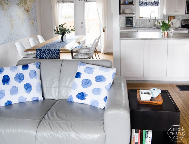 Simple, neutral spring home tour- spring 'decor' I could actually pull off!
