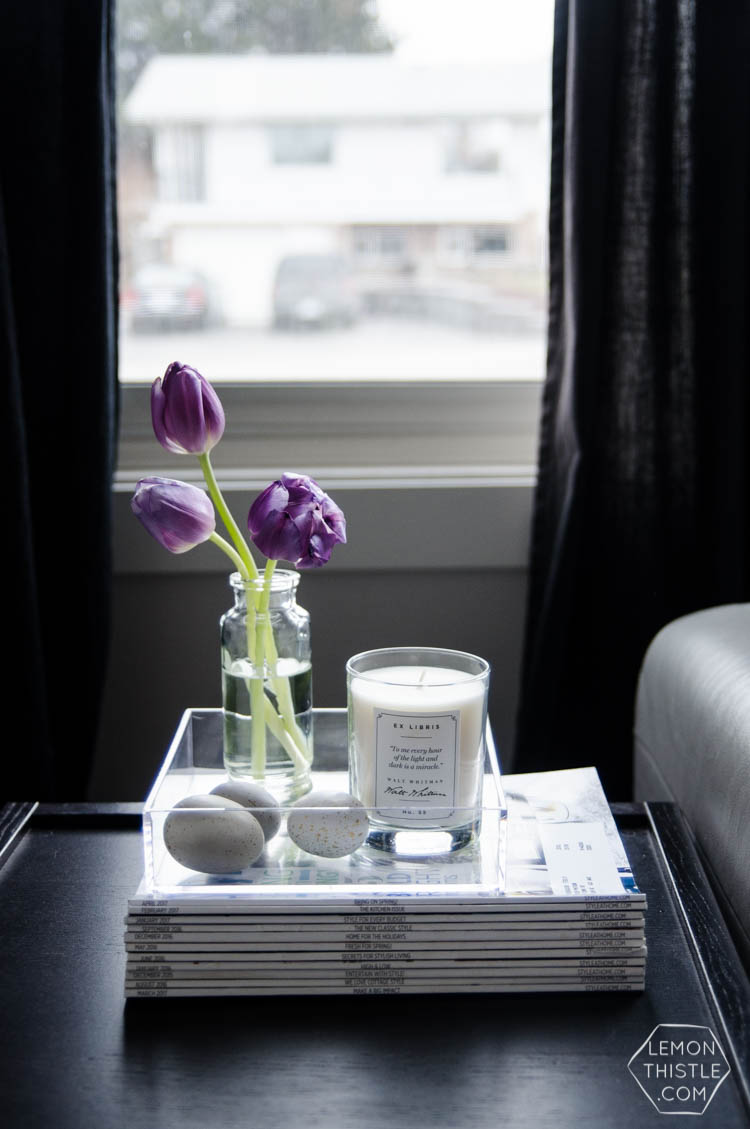 Simple, neutral spring home tour- spring 'decor' I could actually pull off!