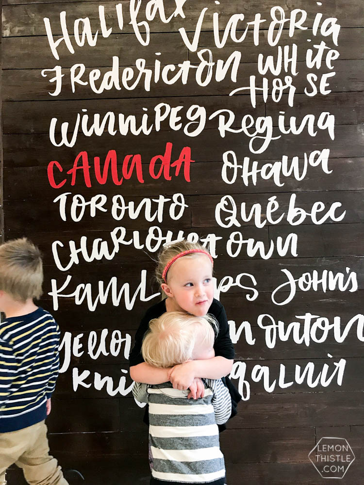 Canada 150 Art Installation