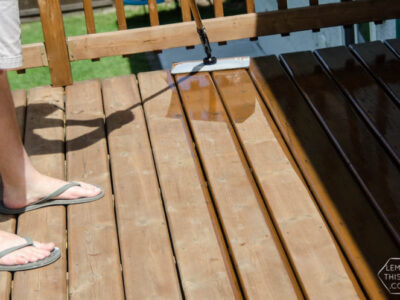 Tips on wooden deck materials and finishing (and refinishing!)