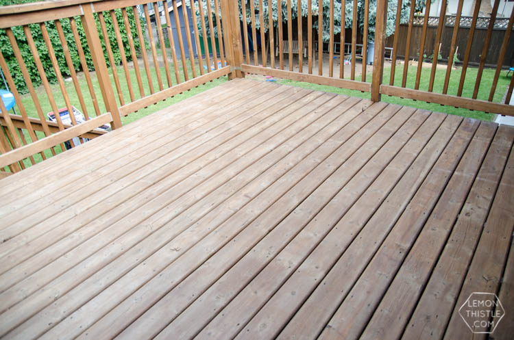 Tips on wooden deck faterials and finishing (and refinishing!)