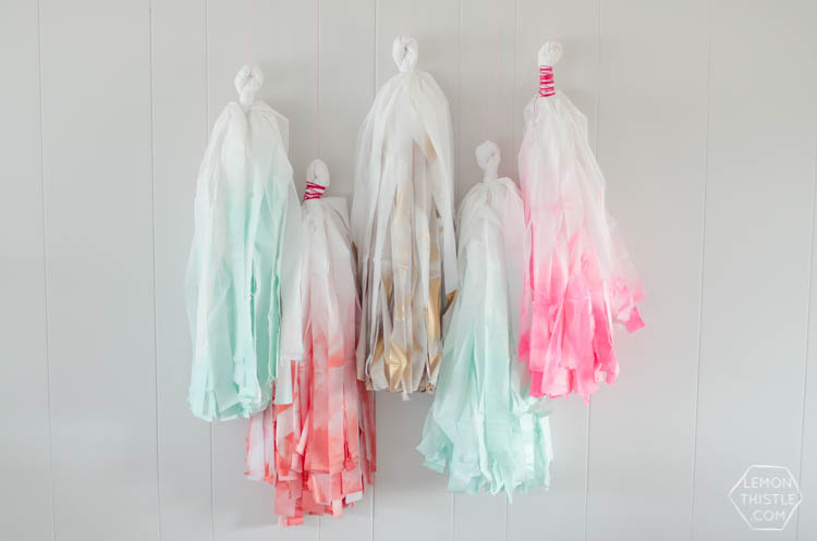 DIY Giant Party Tassels