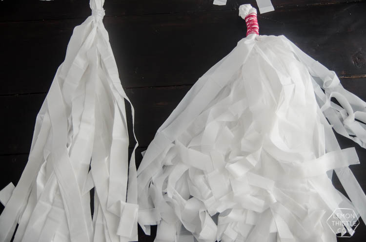 DIY Giant Party Tassels