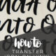 how to transfer iron on vinyl to wood- who knew heat transfer vinyl worked for wood signs! Great tips and tricks