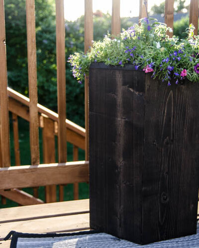 DIY Hexagon planter from one board of 2x8!