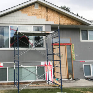 DIY Exterior renovation progress & hardie board and batten installation tips