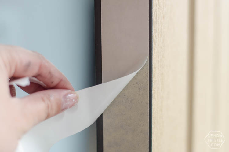 Front door update- painting and tape tips for an easy job